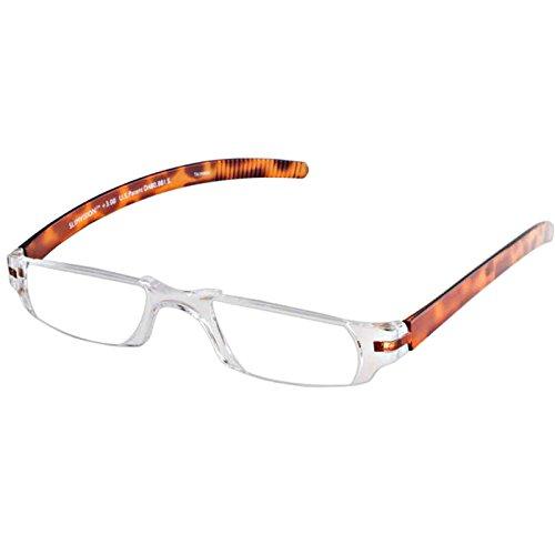 Fisherman Eyewear Fisherman Eyewear Slim Vision Rimless Reading Glasses, Tortoise (+2.00) (08654FE)