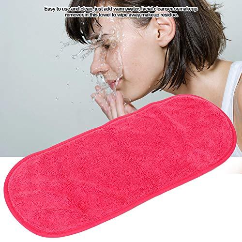 Rotekt Facial Cleansing Towel, Microfiber Makeup Remover Cloth Soft Clean Towel Reusable Makeup Beauty Tool