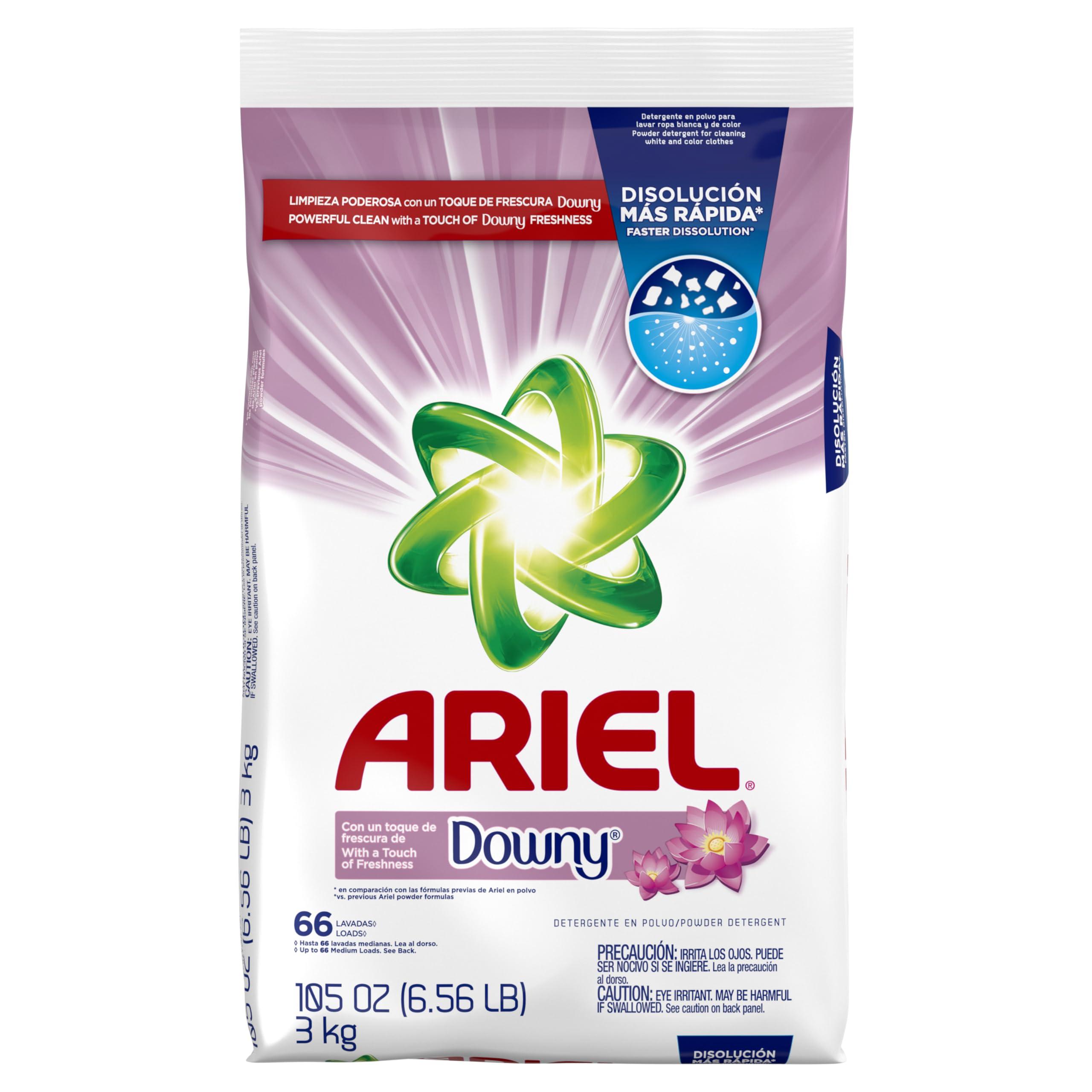 Ariel Ariel, with a Touch of Downy Freshness, Powder Laundry Detergent, 105 oz, 66 loads