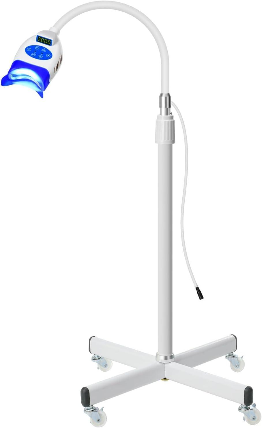 Rasamer Rasamer 36W Mobile 10 LED Cold Blue Light Lamp for Teeth Whitening Bleaching Accelerator Floor Standing Type