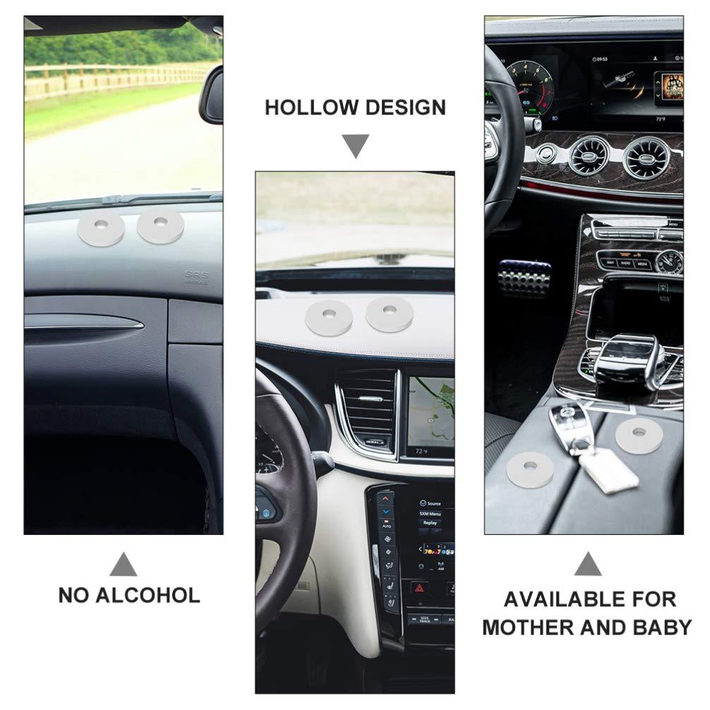 EXCEART 15pcs Aromafier Refill Pads Unscented Refill Pads Car Diffuser Replacement Pads