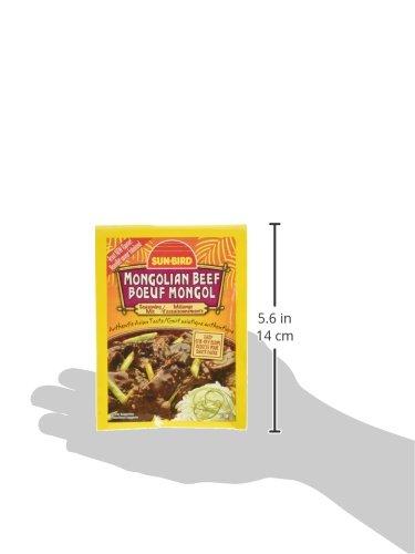 Sun Bird Sun Bird Seasoning Mix, Mongolian Beef, 1-Ounce Packets (Pack of 24)