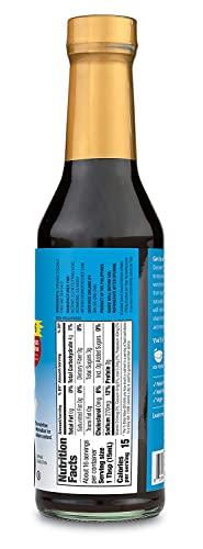COCONUT SECRET Coconut Secret, Organic Liquid Coconut Aminos, 8 fl oz (pack of 4), All-Purpose Seasoning Sauce & Marinade, Soy-Free Soy Sauce Alternative, Low Sodium, Low Glycemic, Vegan & Gluten Free Stir Fry Sauce