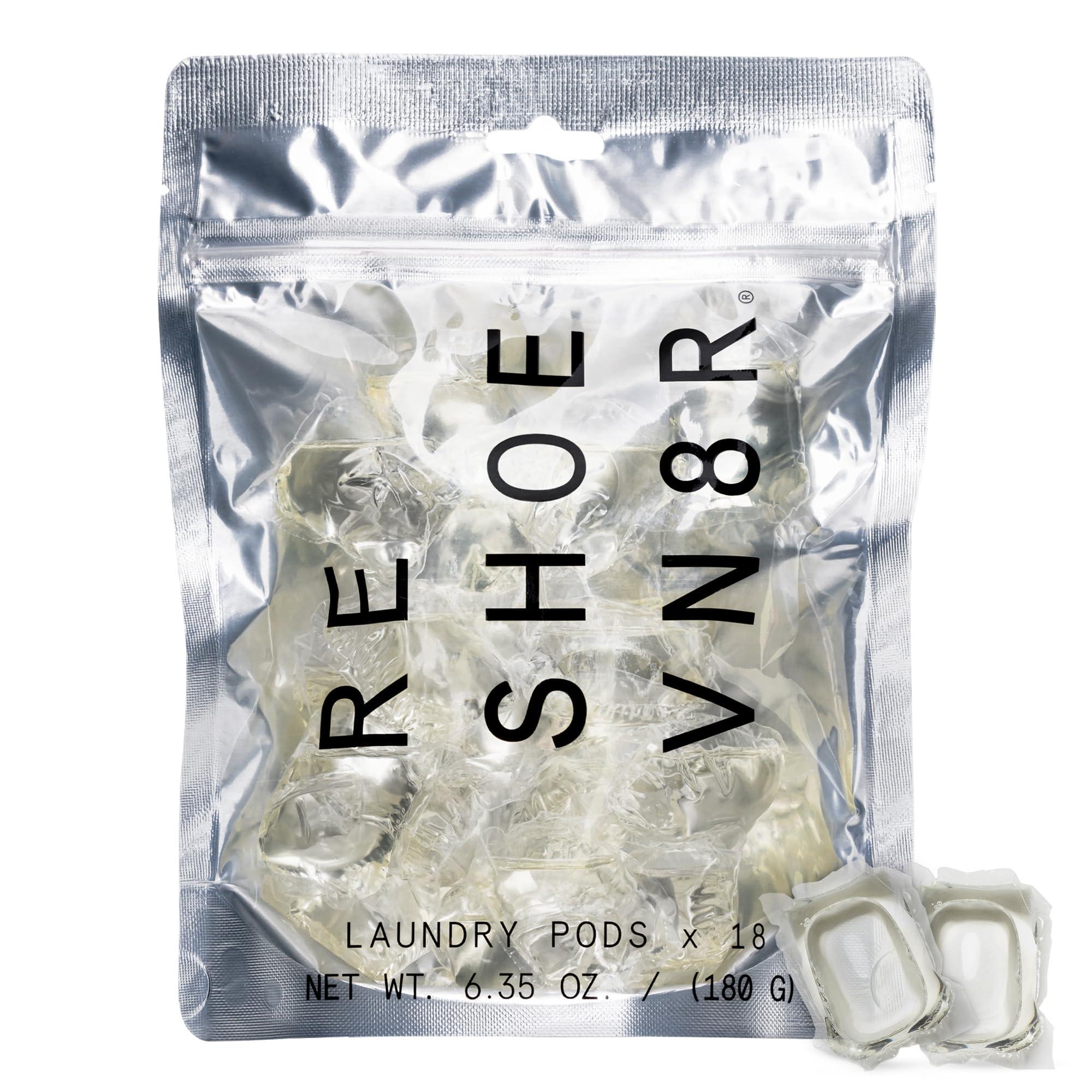 Reshoevn8r Reshoevn8r Sneaker Laundry Detergent, 18 Pods, Fresh Linen Scent, Ditch Regular Detergent, Deep Cleans, Condition, Remove Odors, For Mesh, Canvas Shoes