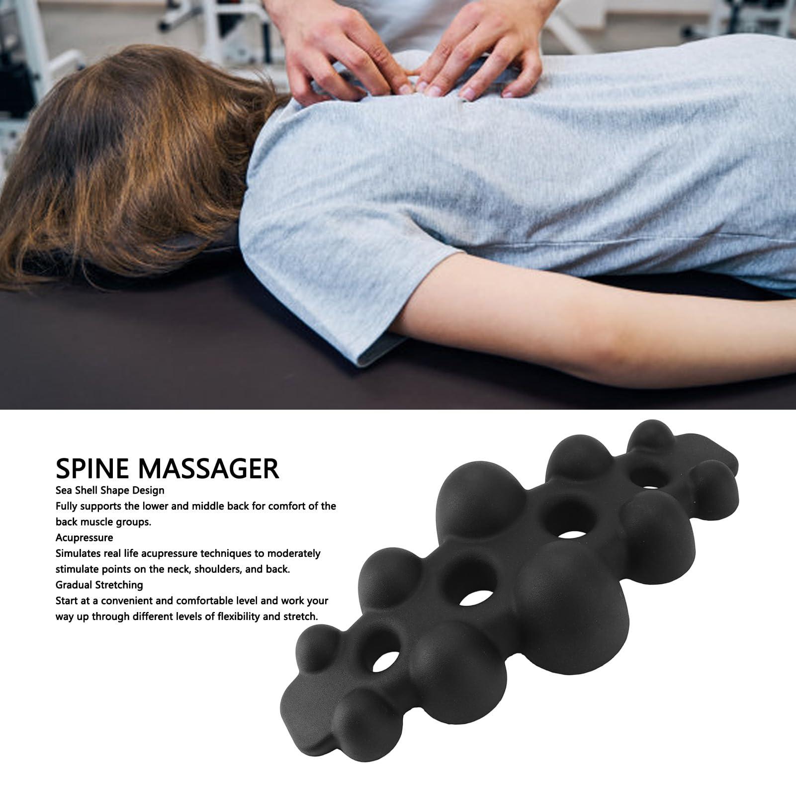 Jauarta Back Stretcher for Lower and Middle Back Spine Massager Pilates Reformer Waist Back Neck Relaxation Cracker