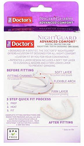 The Doctor's The Doctor's Nightguard, Dental Guard for Teeth Grinding, 2 Count