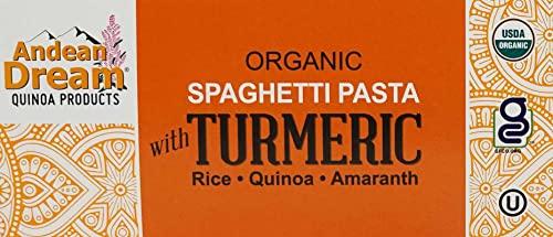 Andean Dream Andean Dream Organic Turmeric Spaghetti Pasta (12 Pack)