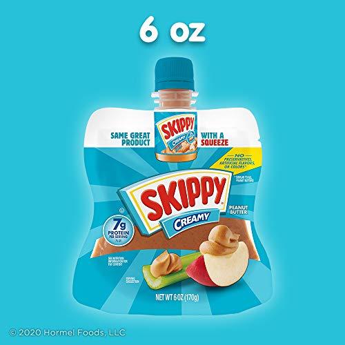 SKIPPY Skippy Squeeze Creamy Peanut Butter 6oz