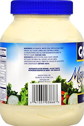 Goya Goya Foods Mayonnaise, 30 Ounce (Pack of 12)