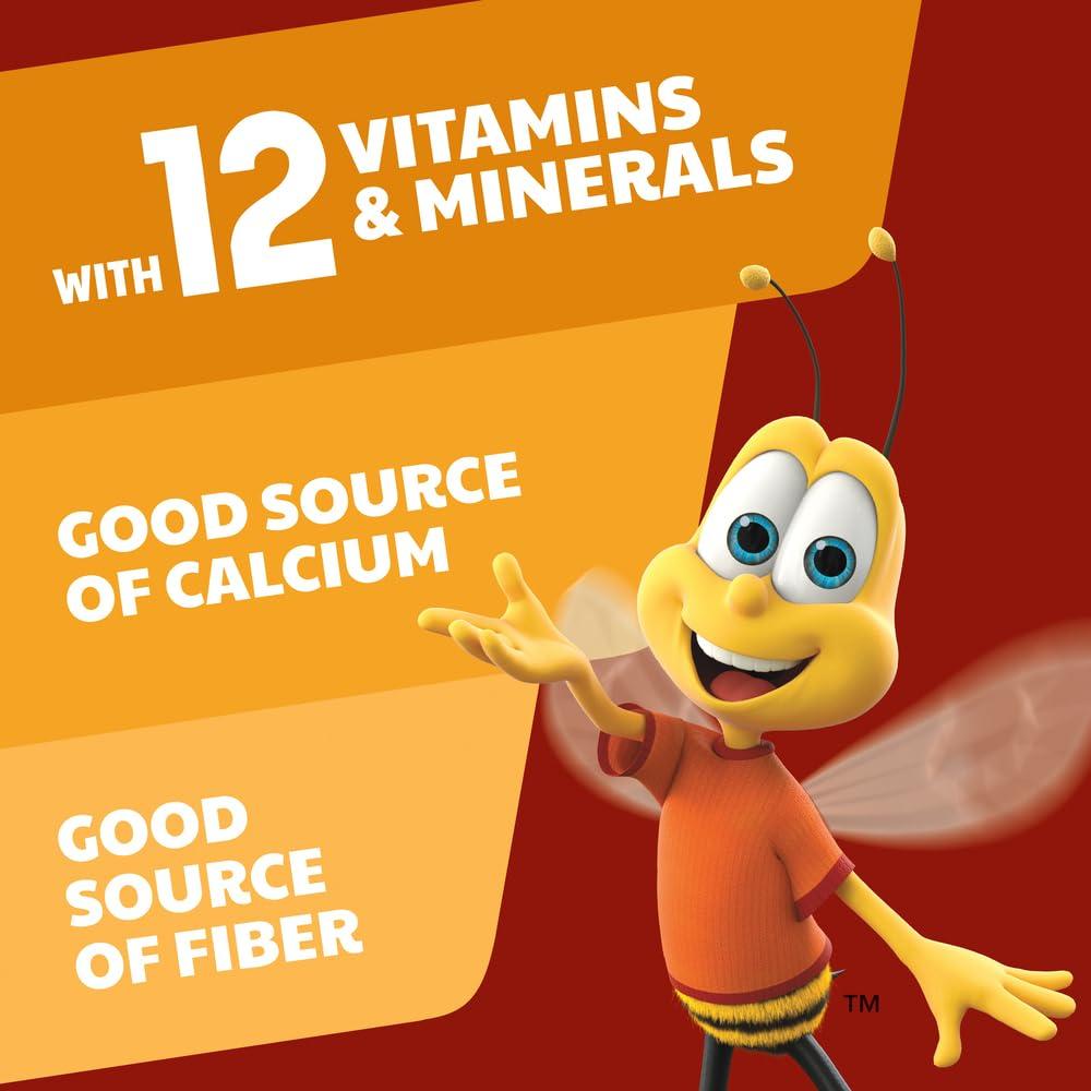 Cheerios Honey Nut Cheerios Cereal Single Serve Bowl, Heart Healthy Breakfast Cereal, Gluten Free Cereal with Whole Grain Oats, 1 Oz, 96 Count