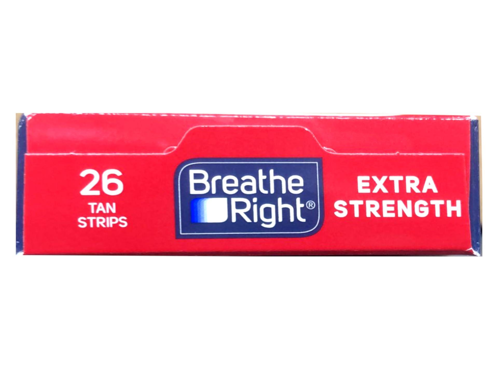 Breathe Right Breathe Right Extra Strength Nasal Strips-26 ct. (Quantity of 3)