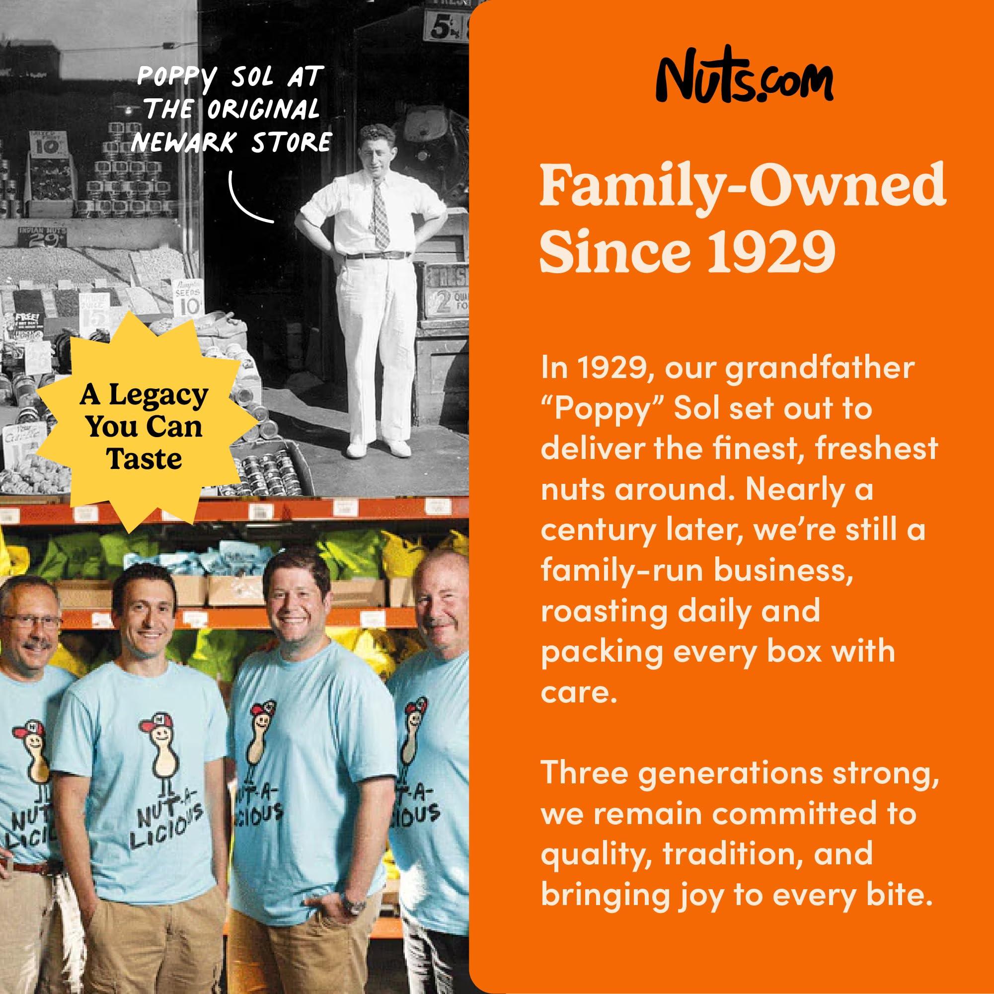 Nuts.com Nuts.com - Nuts and Dried Fruits Snack Box Gourmet Nuts and Dried Fruits Mix Assortment for Winter, Valentines Day, and Festive Gifts Package Includes Mixed Nuts, Dried Apricots & Fruits, Trail Mix, Heat Mix and Apple Pie Crunch