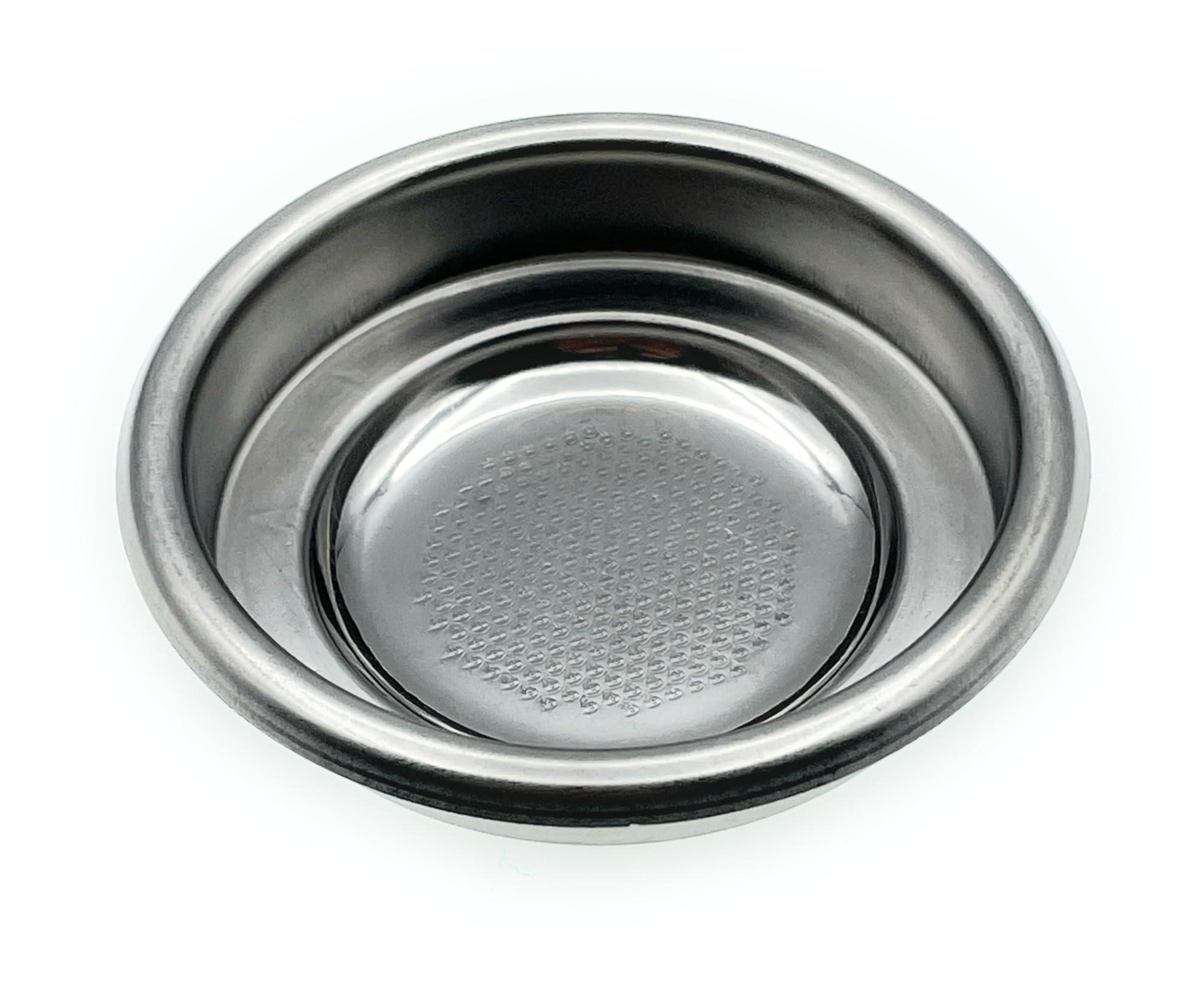 MacMaxe MacMaxe ESE Espresso Machine Single Serving Coffee Pod Filter Basket - 58 mm Non-Pressurized Stainless Steel - Reusable, Washable - Compatible with Many Espresso Machines - 7 grams