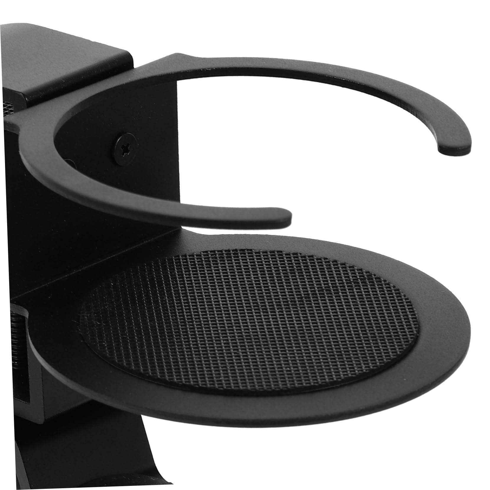 RORPOIR RORPOIR PC Headphone Hanger Computer Accessories Stand Gaming Cupholder Office Gamer Utensil Headset Headphones Holder Desktop Accessories Desk Cup Holder Clamp Aluminum Alloy Black