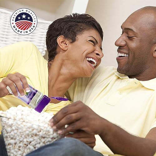 Pop n\' Dulge Popcorn Seasoning Dreamy Creamy Chives Gourmet Popcorn Flavoring Variety Pack, 2.5 Ounce (Pack of 2) Movie Night Supplies