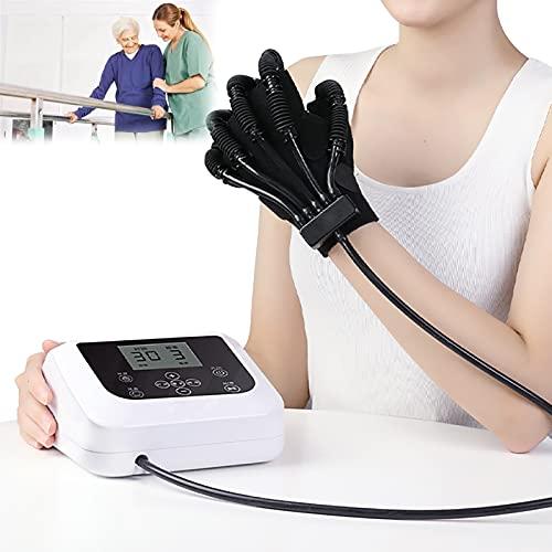ZZBB ZZBB Exoskeleton Manual Training Finger Orthoses Exercise Five Fingers Soft Resting Hand Splint for Flexion Contracture,Right,M