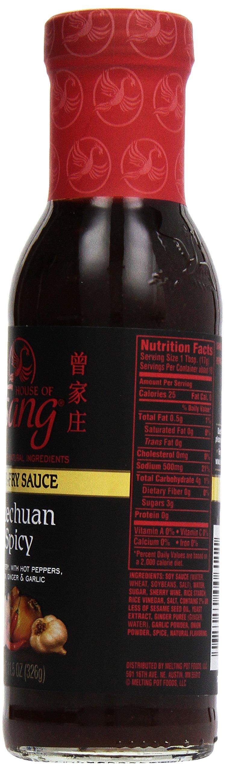House of Tsang HOUSE OF TSANG Spicy Szechuan Stir-Fry Sauce, 11.5 Oz