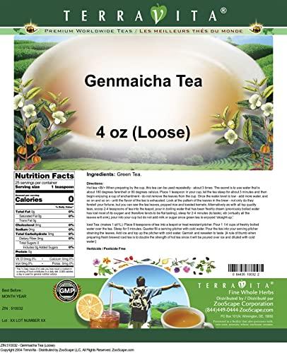 TerraVita Genmaicha Tea (Loose) (4 oz, ZIN: 510032)