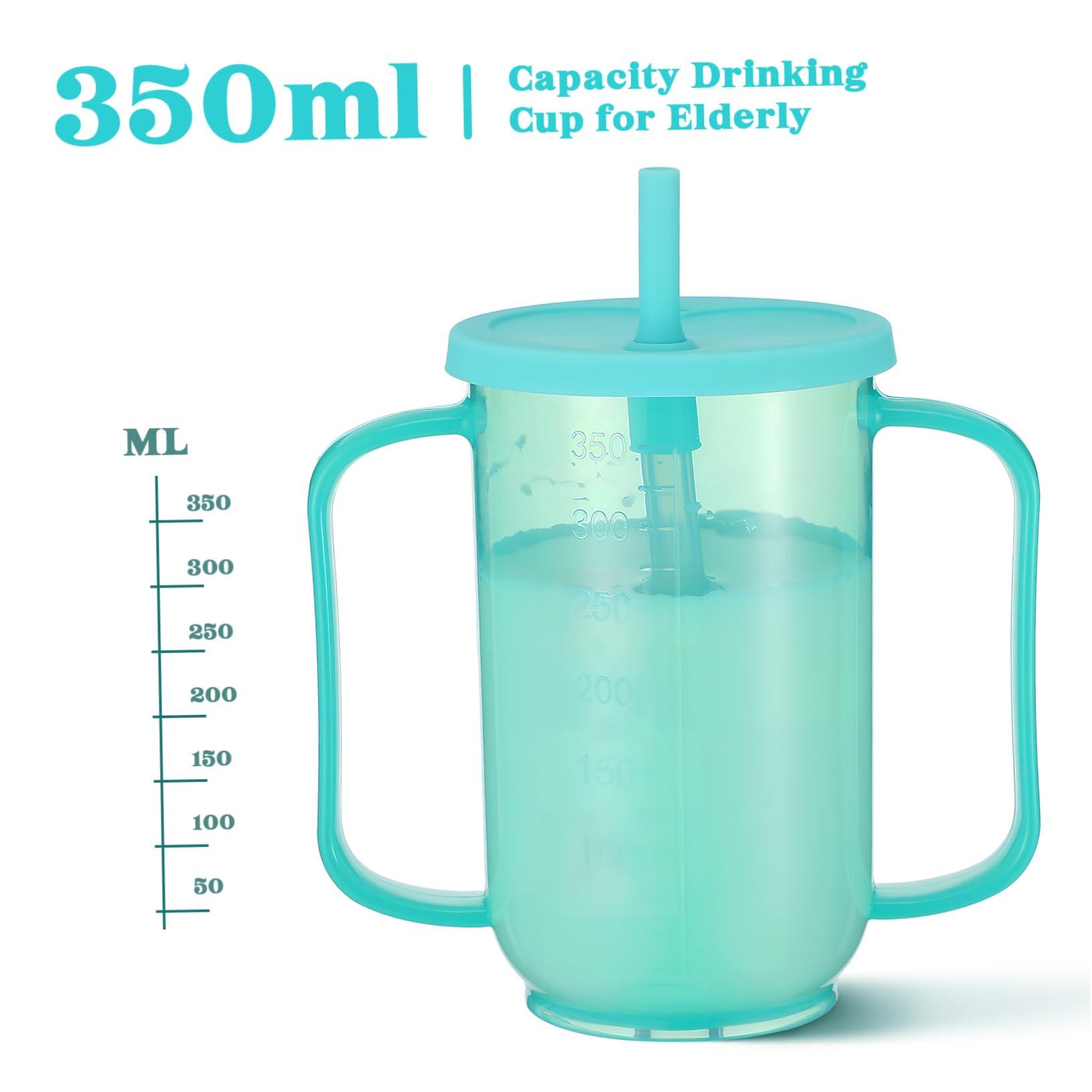 Angoily Angoily Elderly Care Cup Unbreakable Drinking Cup Liquid Feeding Cup Choking Prevent Cup Convalescent Feeding Cup Disabled Patient Water Cup Cups Maternity Drink Water Cup Drinking Mug
