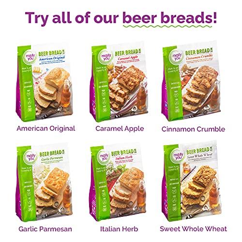molly&you Molly & You Italian Herb Beer Bread Mix (Pack of 3) - Gourmet, Vegan Friendly, Dairy Free, Artisan Bread Kit - No Bread Machine Needed - Just Add Beer or Soda