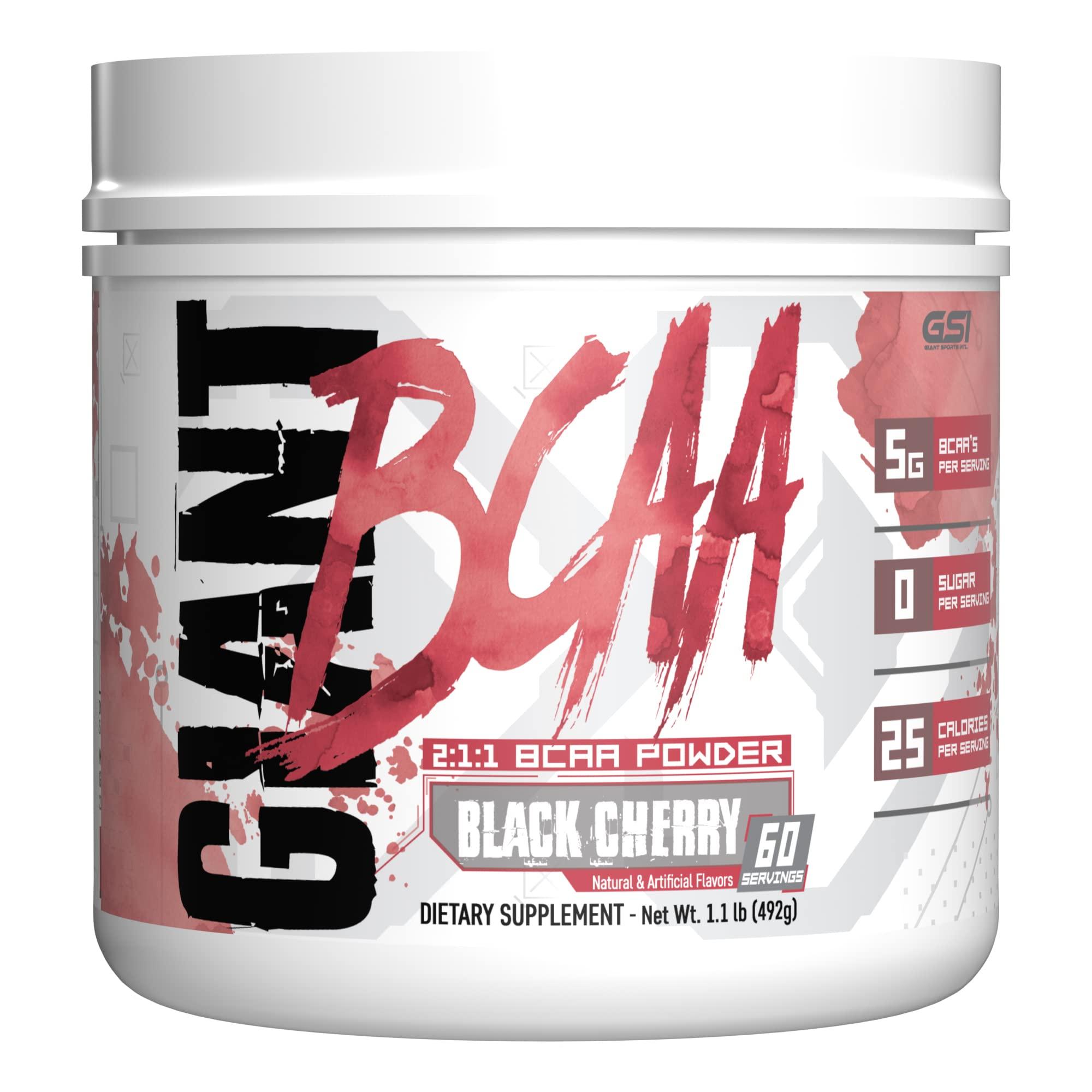 Giant Performance Giant Performance Edge BCAA - 60 Servings (Black Cherry)
