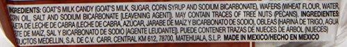 Las Sevillanas Mini Obleas with Cajeta (20 Delicious Wafers with Goat's Milk Candy), Packaging May Vary