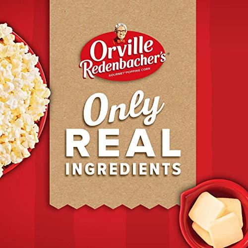 Orville Redenbacher's Orville Redenbachers Butter Flavored Microwave Popcorn, Gluten Free, 6 Count Popcorn Bags (6 Boxes)