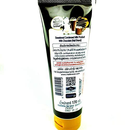 Mali Mali Sweeten Condensed Milk with Chocolate Flavour Seasoning Easy Squeeze (Pack of 3)