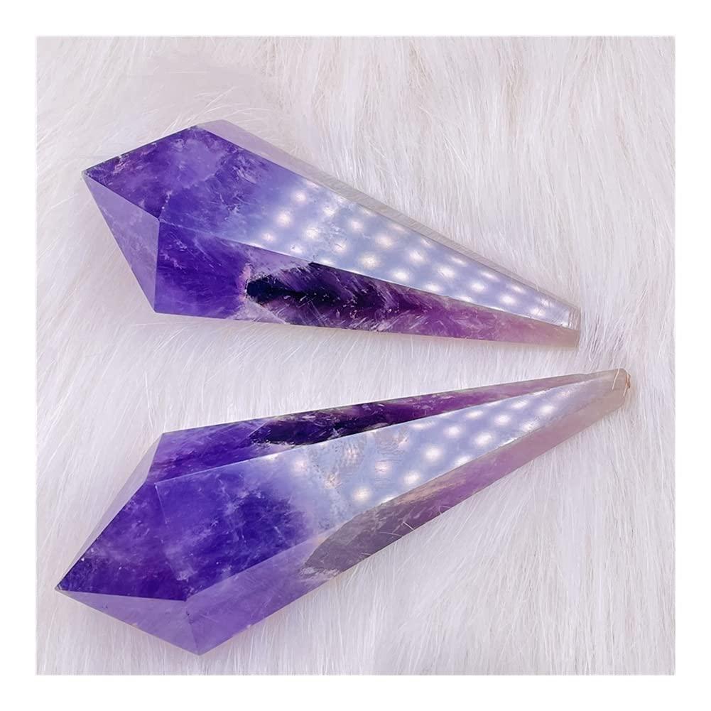 WGPHD WGPHD Health & Household Natural Dream Amethyst Quartz Crystal Specimen Scepter Super Power Spirit Healing Gemstone Energy