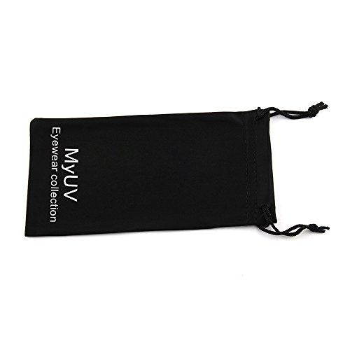 MyUV Blue Light Filter Computer Glasses for Blocking UV Headache (Anti Eye Eyestrain) Yellow Lens (Men and Women) (Silver)