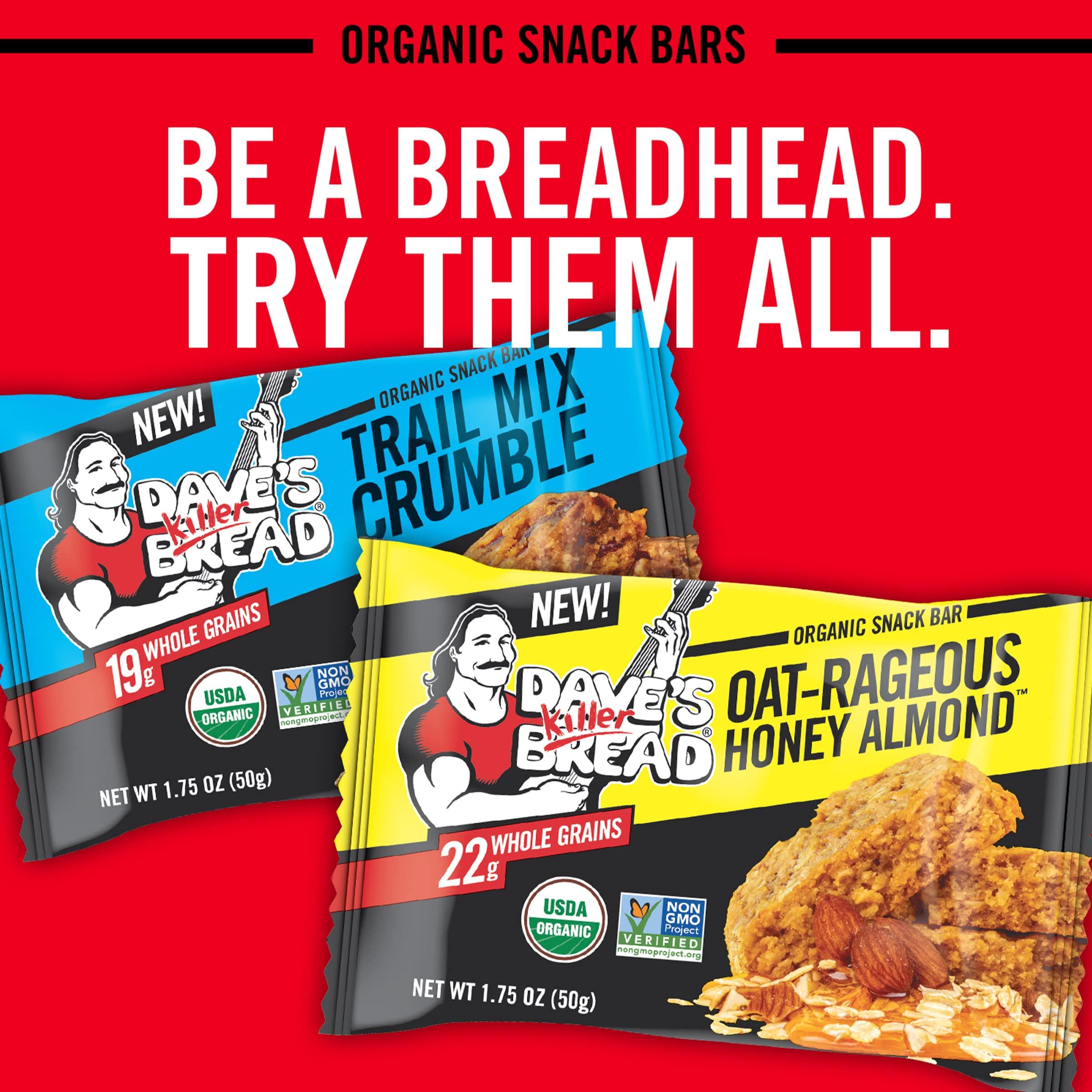 Dave's Killer Bread Dave\'s Killer Bread Cocoa Brownie Blitz Organic Snack Bars, 4 Individually Wrapped Snack Bars