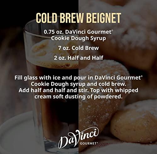 DaVinci Gourmet DaVinci Gourmet Classic Cookie Dough Syrup, 25.4 Ounce (Pack of 4)