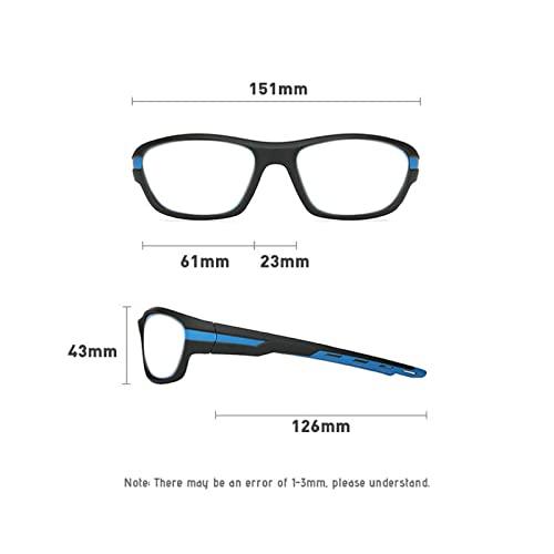 willochra Photochromic Progressive Multifocus Reading glasses Men Outdoor Transition Hyperopia Presbyopia Sports Reader Sunglasses (BLUE, 1.5, multiplier_x)