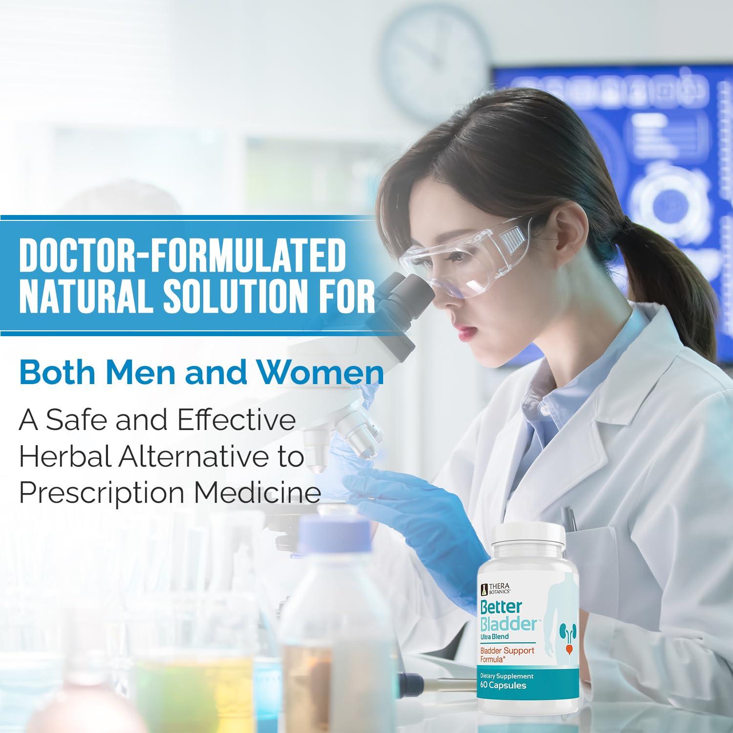 Better Bladder Better Bladder Ultra Control Supplement for Women & Men Bladder Support Supplement Enhanced with Vitamin D3 to Help Reduce Urinary Leaks, Frequency & Urgency - 60 Count (1 Bottle)