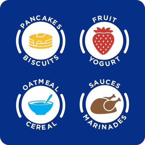 SPLENDA Splenda Multi-Use Allulose Syrup, Zero Calorie, Sugar Free Substitute for Maple Syrup, Honey, Agave and Brown Sugar, 8oz Bottle