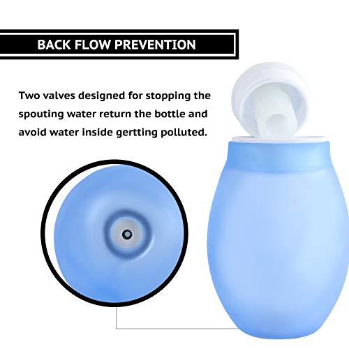 TopQuaFocus TopQuaFocus 14.5OZ Large Enema Bulb Kit Douche Bulb for Men Women Colon Cleaning Feminine Care Enemas -BPA and Phthalates Free Blue