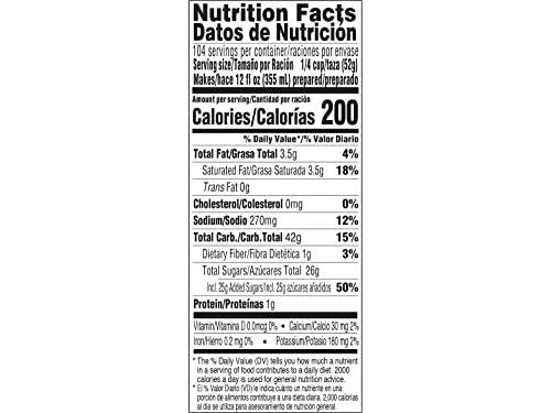 Nestle Coffee mate Nescafe Instant Coffee, French Vanilla Flavor Cappuccino Mix, Instant Flavored Coffee, 32-Ounce Bags (Pack of 6)