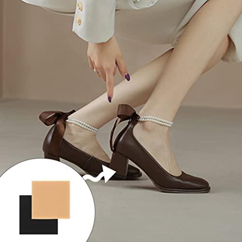 Healifty Healifty 6pcs Anti Slip Stickers for High Heels Non Heel Shoe Pads for High Heels High Heel Protectors Shoes Pads Shoe Sole Protector Anti Heel Grips Heel Cups Protection Pad Patch Rubber