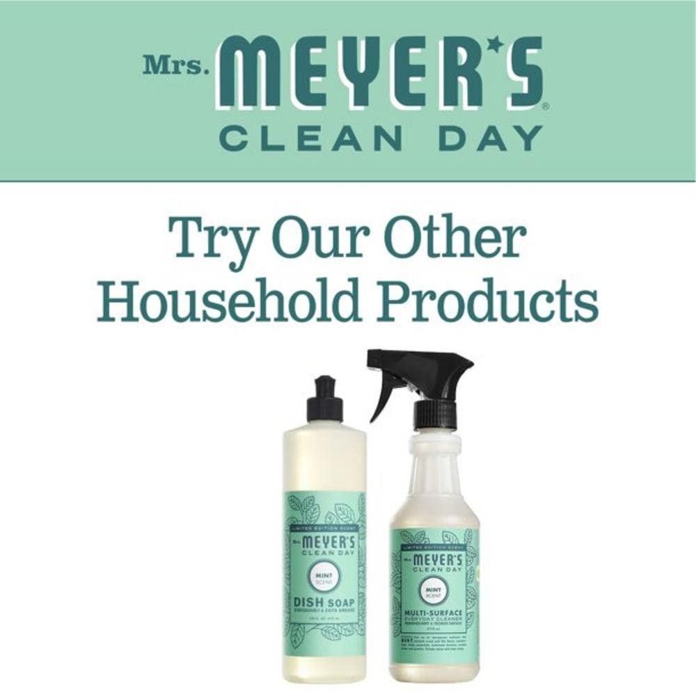 SC Johnson MRS. MEYER\'S CLEAN DAY Liquid Dish Soap, Biodegradable Formula, Mint, 16 fl. Oz