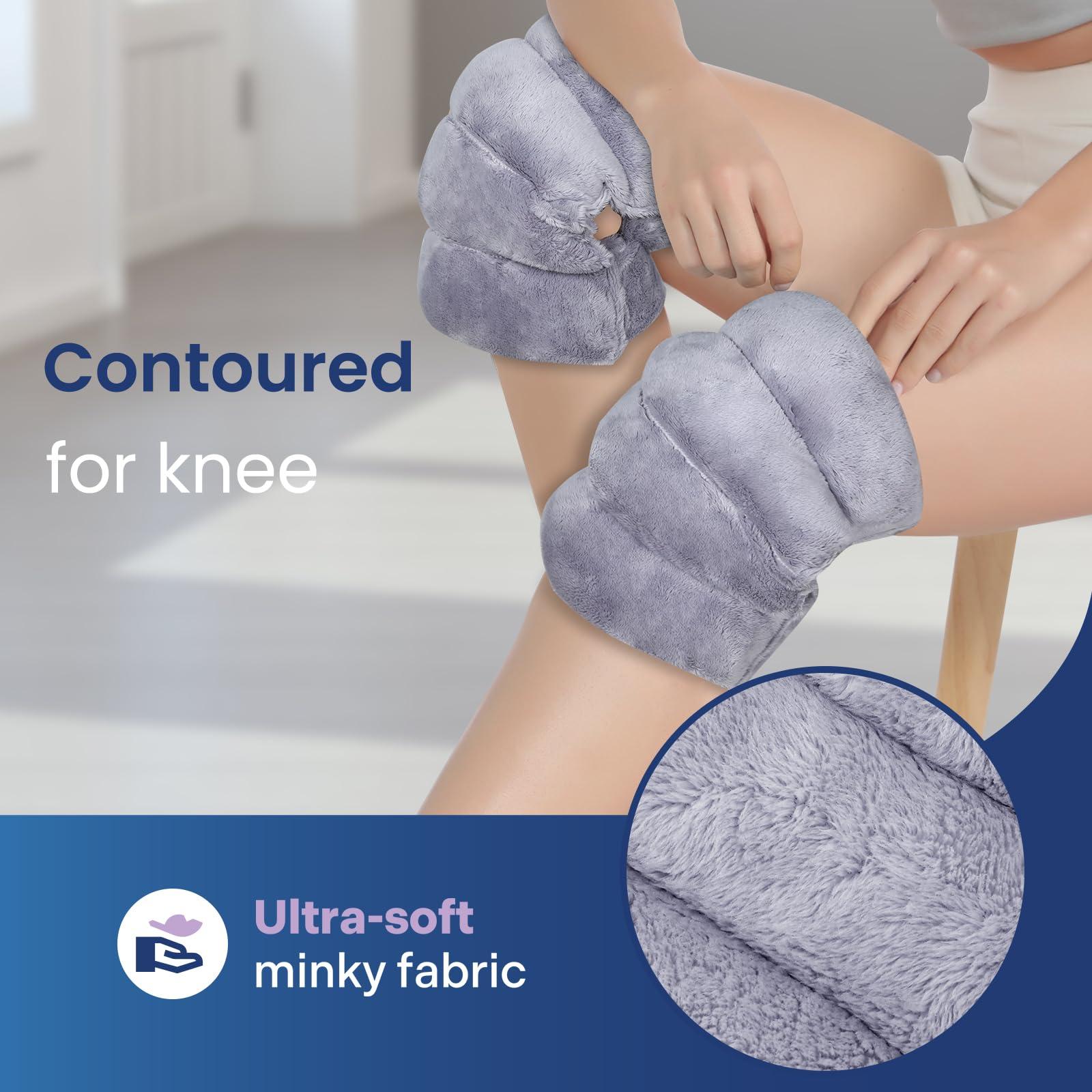 REVIX REVIX Microwave Heating Pad for Knee, Elbow, Muscle and Joint, Microwavable Heated Knee Wrap for Men and Women, Hot and Cold Pack