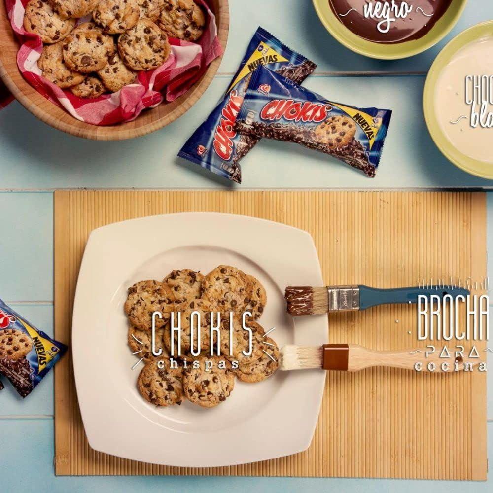 RUUFE Chokis (Pck of 3) Cholocate Chip Cookies Great for lunch, camping, snack. Kids favorite snack Colombian Snack Colombian food products Colombian snack food comida colombiana mekato colombiano