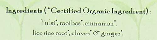 Davidson's Davidson\'s Organics, Tulsi Rooibos Chai, Loose Leaf Tea, 16-Ounce Bag