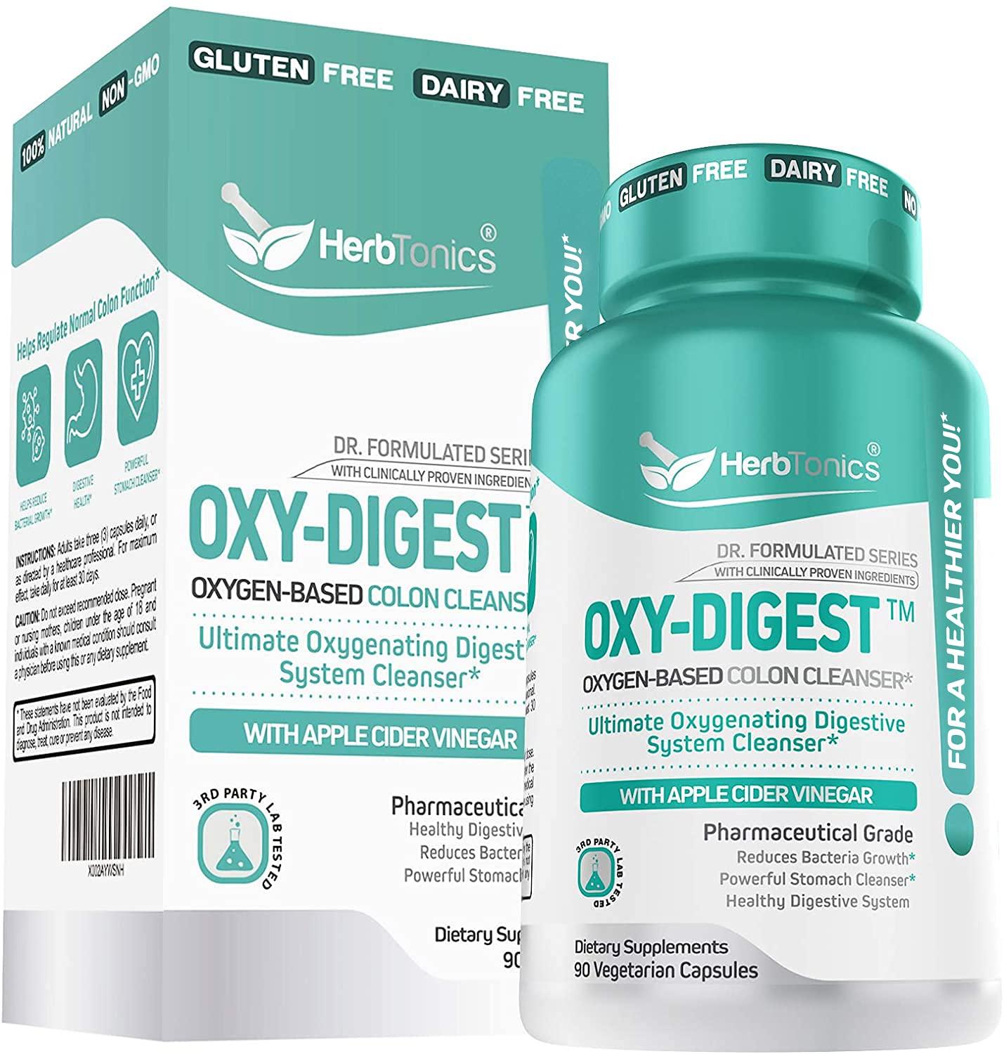 Herbtonics Herbtonics Apple Cider Vinegar Plus Keto BhB Salts with OxyDigest Bundle