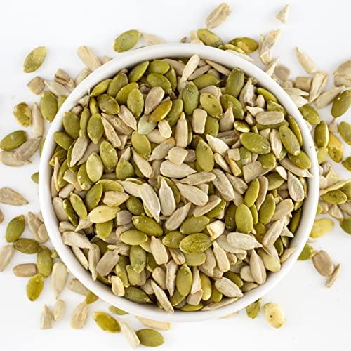 go Raw Go Raw Organic Sprouted Sea Salt Sprouted Snacking Seeds, 4 oz, 6 Pack, Pumpkin & Sunflower Seeds, Keto, Kosher