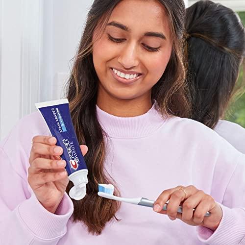 Crest Crest 3D White Stain Eraser Teeth Whitening Toothpaste, ICY Clean Mint, 3.1 oz, Pack of 2