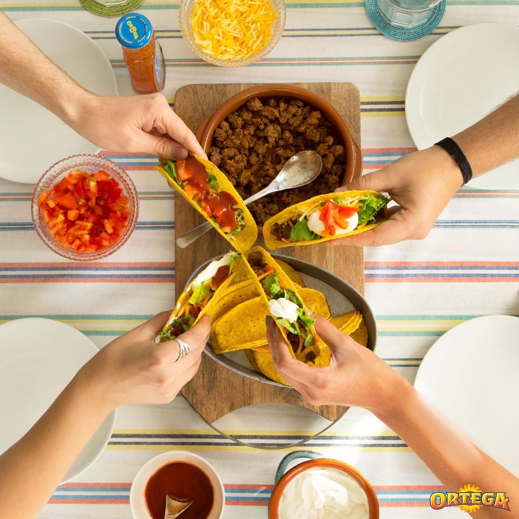 Ortega Ortega Taco Dinner Kit, Hard Tacos, 18 Count