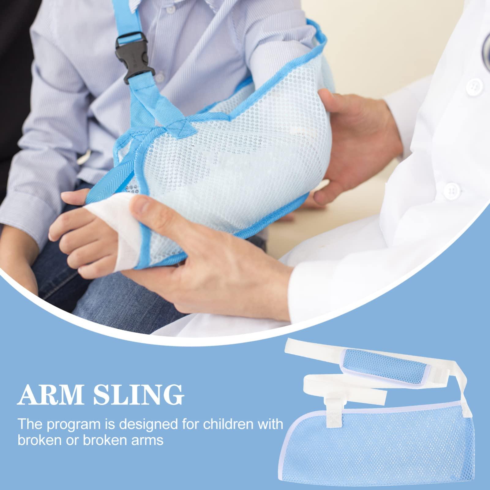 iplusmile iplusmile Children\'s Arm Sling Arm Support Sling Kids Arm Support Kids Elbow Sling Kids Arm Sling Kids Wrist Sling Shoulder Sling Broken Arm Sling Arm Brace Net Suspenders The Shoulder