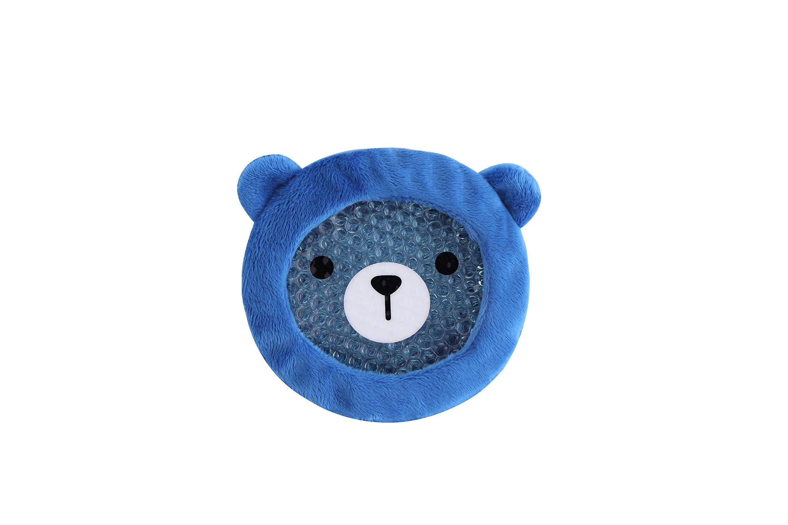 FOMI FOMI Premium Kids Hot Cold Ice Packs | 4 Pack | Soft Colorful Sleeves | Fun Animal Designed Children Gel Bead Wrap | Pain Relief for Kids Boo Boos, Fever, Wisdom Teeth, Tired Eyes, Headaches