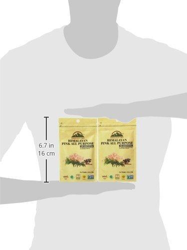 Himalayan Chef Himalayan Chef Pink Salt & All Purpose Seasoning Pouch, 1.06 Ounce, 100% Pure, Food Grade with 84 Trace Minerals | VEGAN Certified, Non-GMO (Pack of 12)