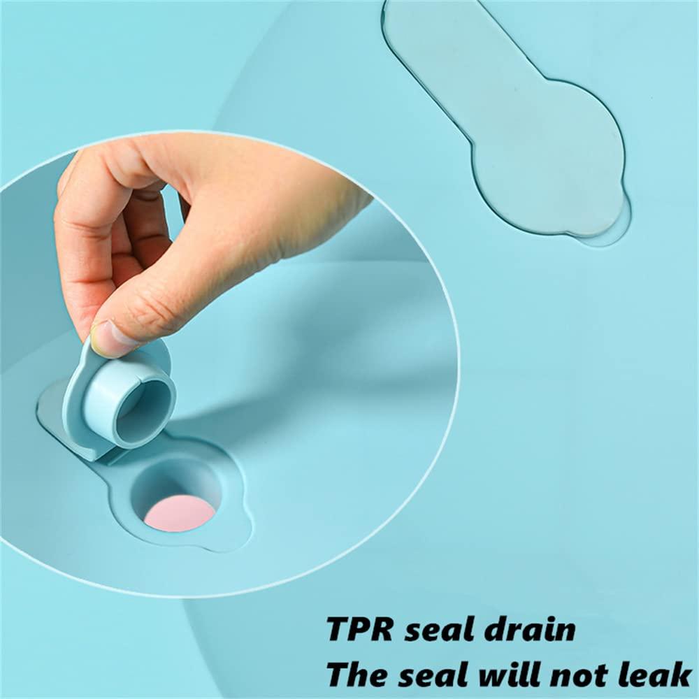 chislim Sitz Bath tub,Sitz Bath for Hemorrhoids,Sitz Bath for Postpartum Care,Hangable,Deeper Bowl,Sits Bath Kit for Women Men (White)